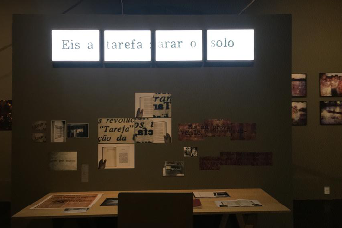Instalação de Ionaldo Rodrigues no Arte Pará