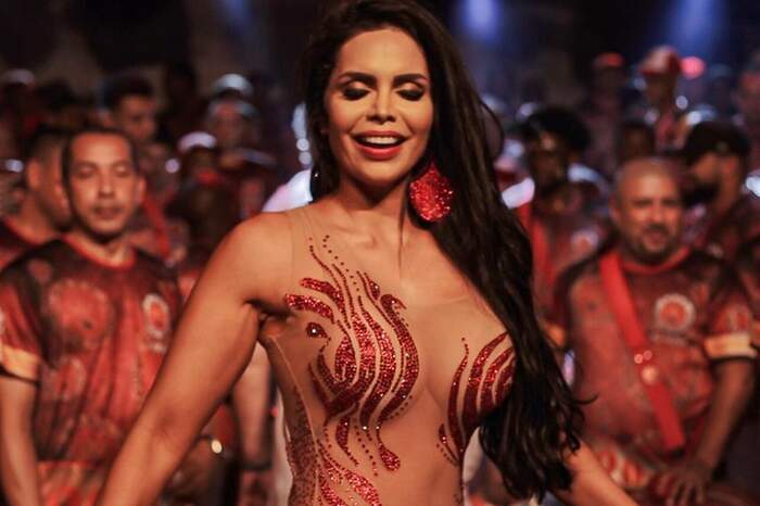 Raíssa Machado brilhou durante os ensaios para o carnaval deste ano