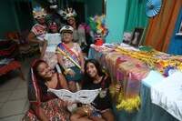 Euety Neves tem o carinho da família, que criou um bloco de carnaval especialmente para ela, o “Eu e Ti - Tu e Eu”, um trocadilho com o nome da experiente foliã