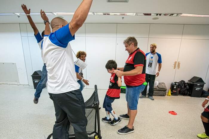 Gabriel viveu um sonho no Maracanã