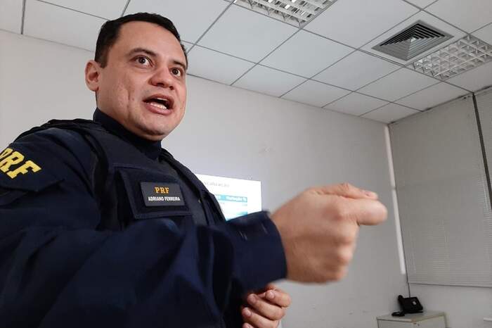 Adriano Ferreira, chefe da Secom da PRF