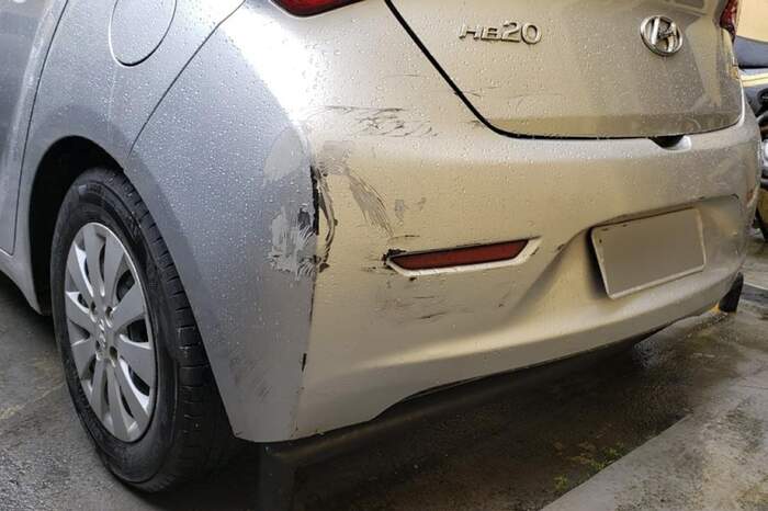 Câmeras de segurança ajudaram na identificação do veículo