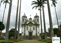 Fachada da igreja de São Francisco de Assis, em São João Del Rei.