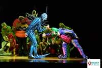 Cena do espetáculo 'Ovo', do Cirque du Soleil.