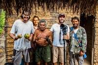 Bastidores do documentário "Mestres Praianos do Carimbó de Maiandeua", de Artur Arias Dutra