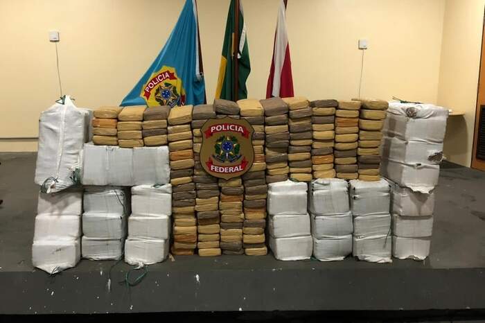 Droga foi pesada na sede da Polícia Federal, em Belém