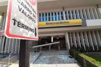 Agência do Banco do Brasil que foi alvo dos assaltantes em Cametá