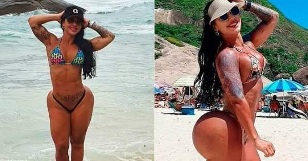 Musa fitness, Vanessa Ataides quer ter o maior bumbum do Brasil e do mundo