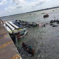 O naufrágio causou um grande dano ambiental em Barcarena