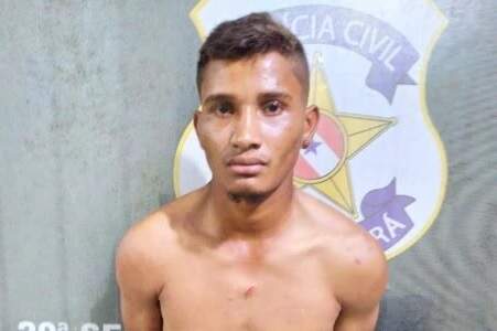 Edimilson Cruz foi flagrado com oito papelotes de crack e três de maconha
