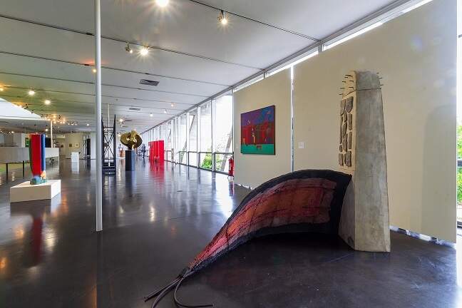A exposição 'Realce', com obras do acervo do MAM do Rio de Janeiro é uma das que podem ser visitadas
