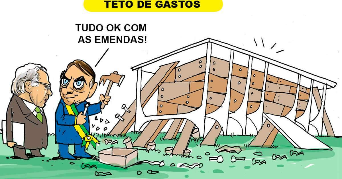 Teto de gastos e as emendas | Charges | O Liberal