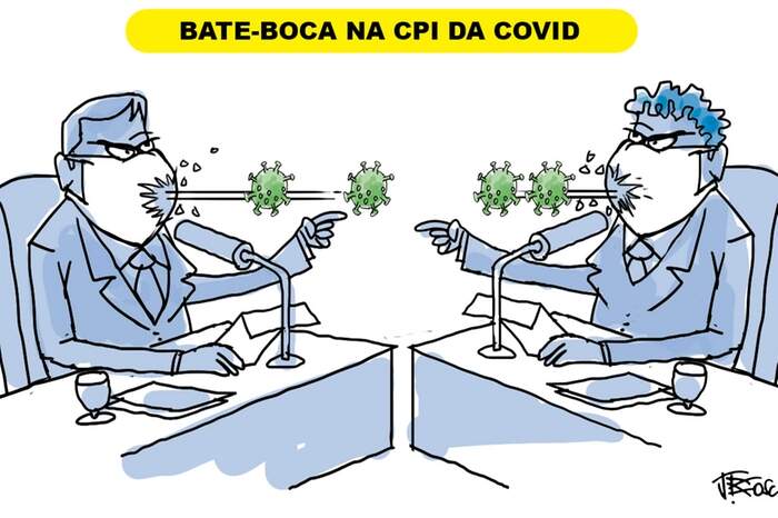 Bate-boca na CPI da covid-19