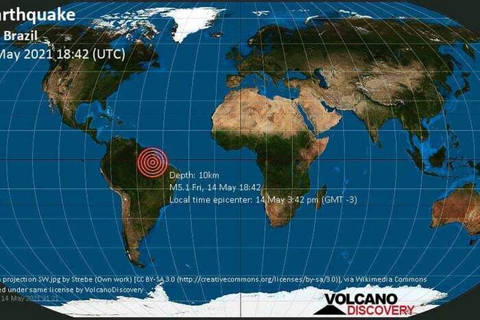 Observatório Sismológico confirma tremor de magnitude 3 em Sete