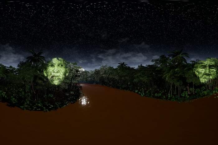 Roberta Carvalho apresenta suas obras em 3D e realidade aumentada.