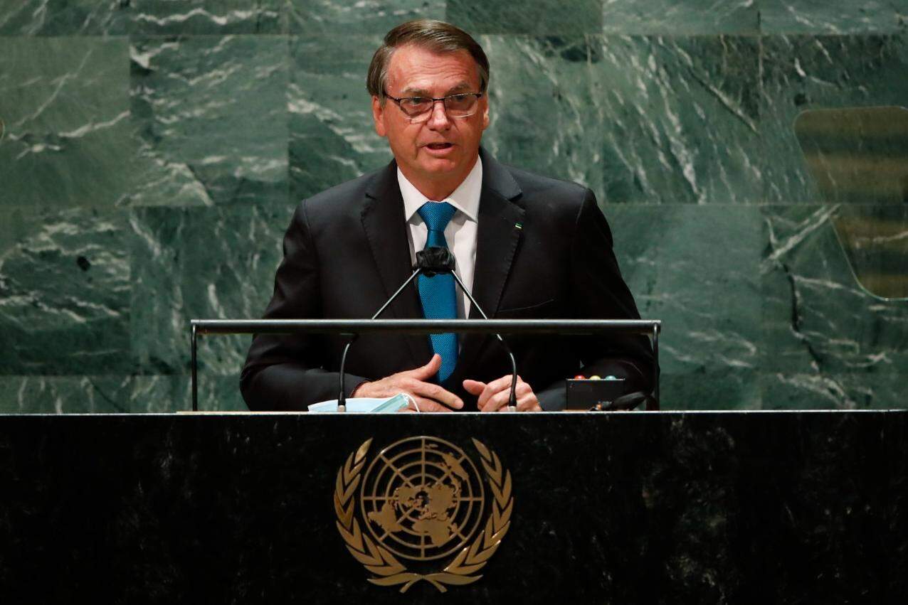 Apresento um novo Brasil com credibilidade recuperada&#39;, afirma Bolsonaro em Assembleia Geral da ONU