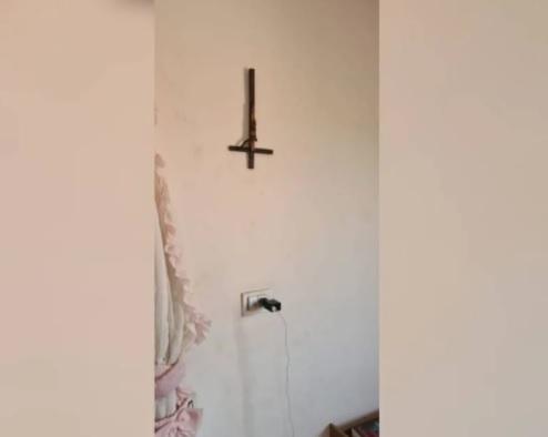 Imagem feita pela polícia no quarto de Raissa Nunes