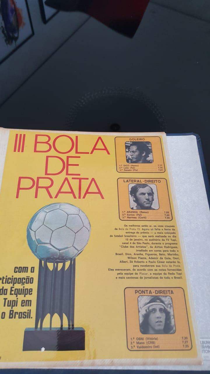Bola De Prata Premio Tirado De Um Idolo Remista