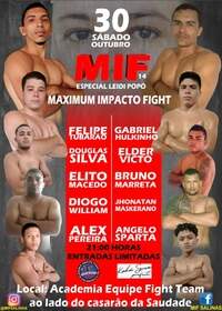 Maximum Impacto Fight 14 será no próximo sábado, em Salinópolis