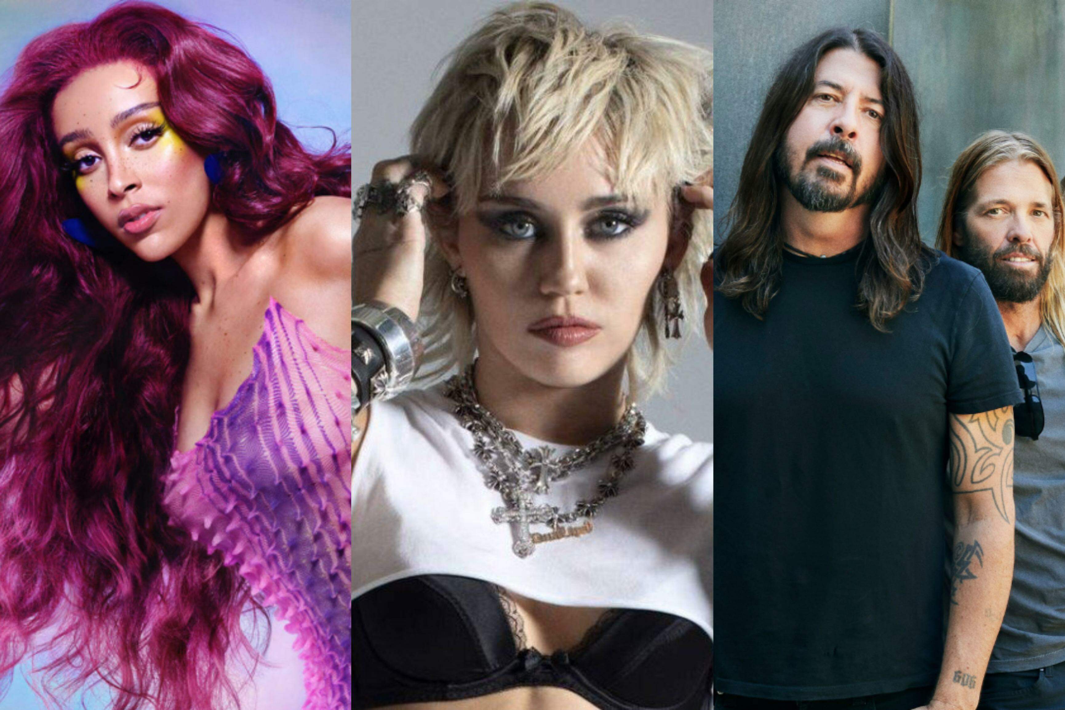 Foo Fighters, Strokes e Miley Cyrus estão no line-up do