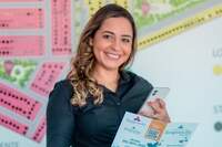 Rafaella Chaves, gerente de vendas do Grupo Status, destaca o desenvolvimento da região nos últimos anos