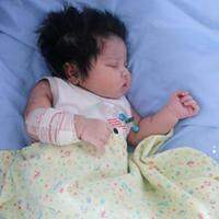 A bebê nasceu no último dia 15 de novembro e é filha ​de um casal de agricultores do município do Acará.