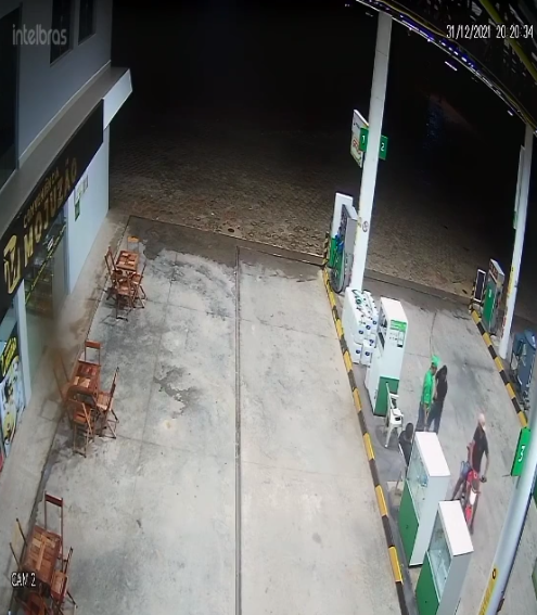 VÍDEO: 'Visagem' aparece em registro de assalto a posto em Moju