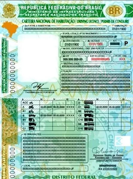 Nova versão da carteira de habilitação entra em vigor a partir de junho ...