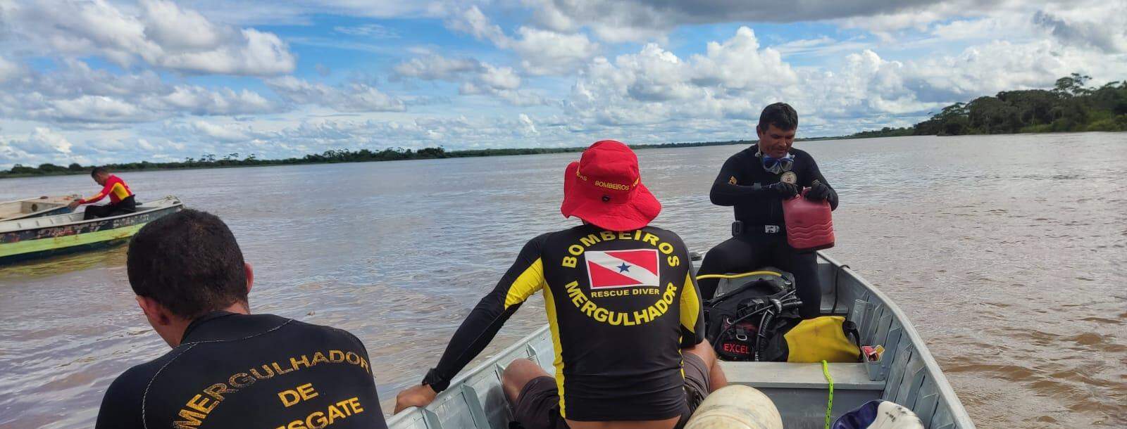 Bombeiros encerram buscas no Rio Araguaia; três vítimas seguem desaparecidas