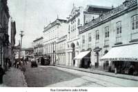 Foto antiga da cidade de Belém do Pará - Rua João Alfredo