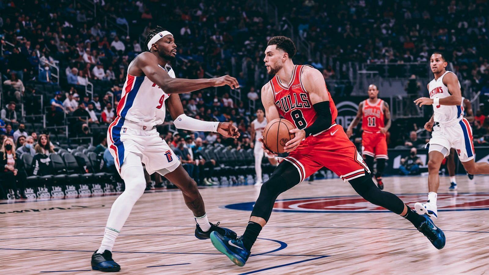 Chicago Bulls x Detroit Pistons onde assistir ao vivo e o horário do