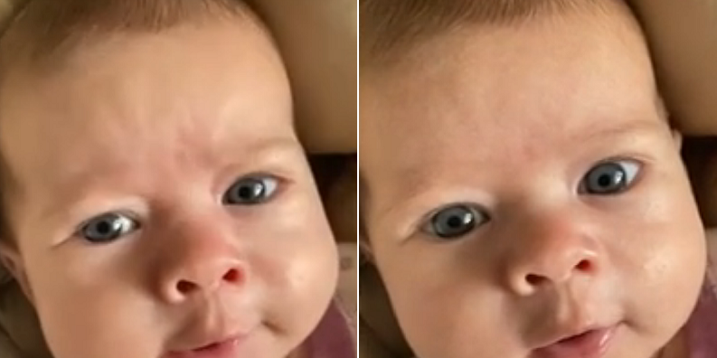 Bebê de dois meses viraliza nas redes sociais ao falar bom dia; assista |  Brasil | O Liberal
