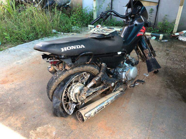 Sobrinha morre e tio fica gravemente ferido durante colisão entre moto e carro, na PA-279