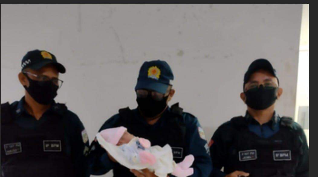 Recém-nascida é encontrada em mata no Marajó; sargento da PM quer adotá-la