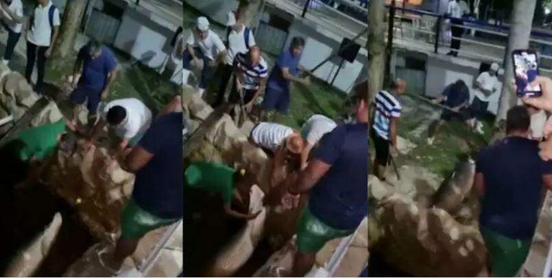 ​‘Levaram pra comer’, diz síndico de condomínio sobre morte de pirarucu