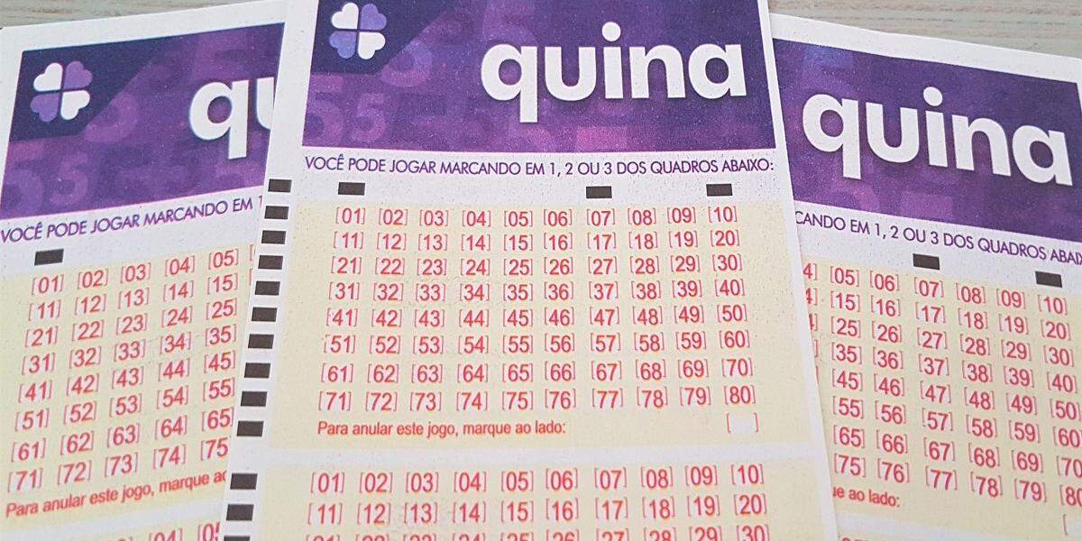 Resultado da Quina 6230 hoje, quinta-feira (31/08); prêmio é de R$ 3,5  milhões, Quina