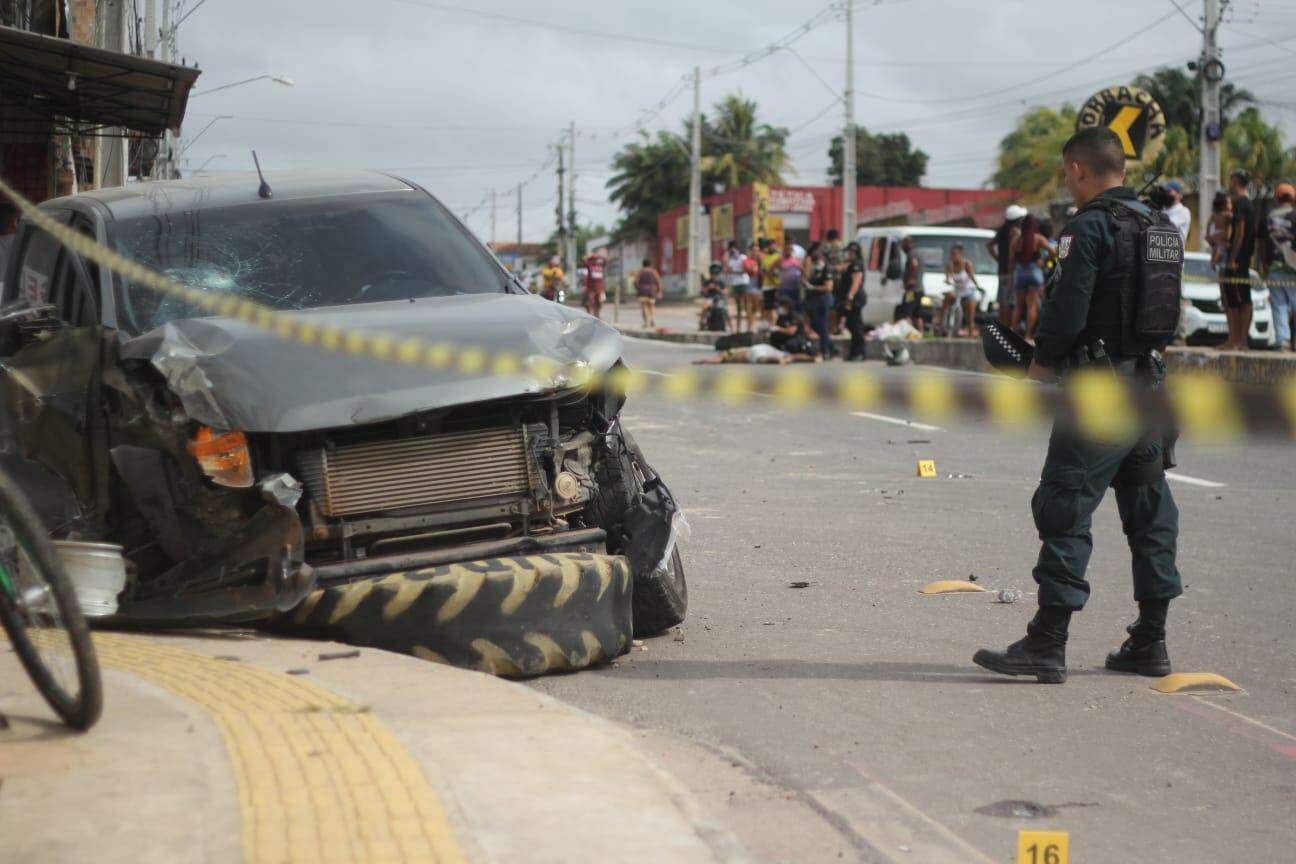 Adolescente mata mototaxista ao dirigir caminhonete em Belém; vídeo