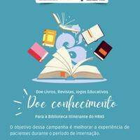 Ação marca Dia Internacional de Doação de Livros