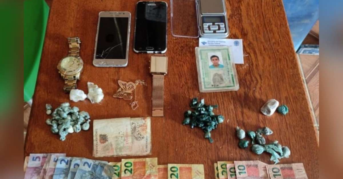 PM identifica suspeitos de roubo e tráfico de drogas por imagens de câmera de segurança