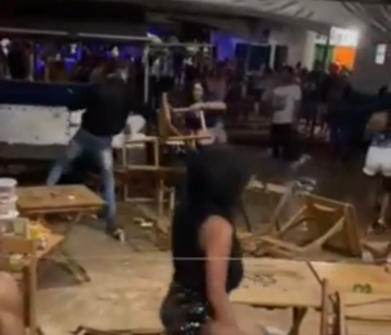 Em Dom Eliseu, festa termina em pancadaria com mesas, cadeiras e garrafas arremessada entre mulheres