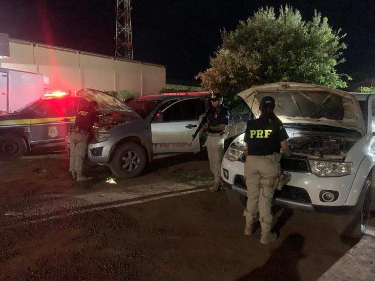 Em família: PRF recupera, com dois irmãos, dois veículos roubados, em Itaituba