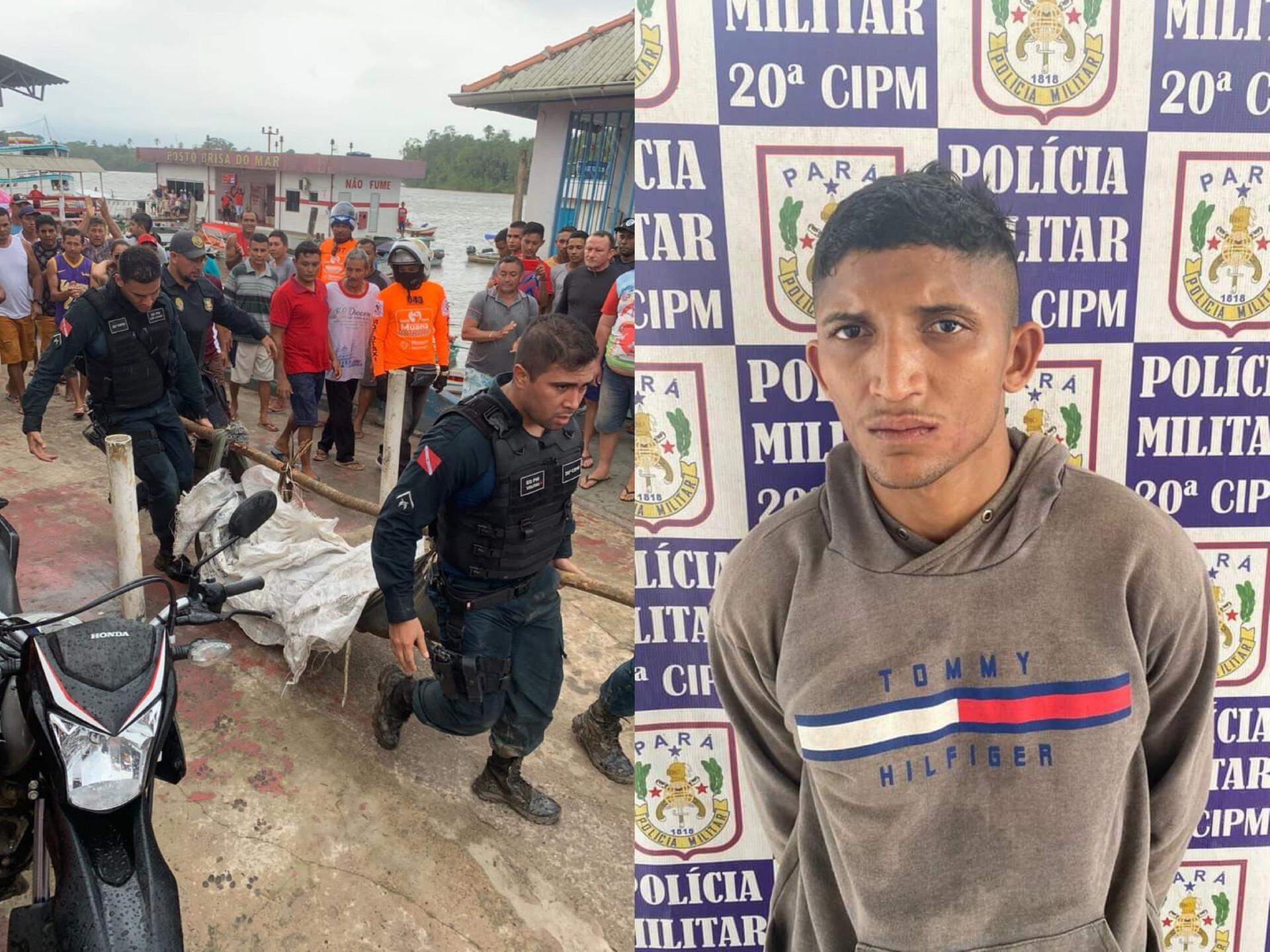 Muaná: Suspeito de invadir residência morre em troca de tiros com a polícia, e outro é preso