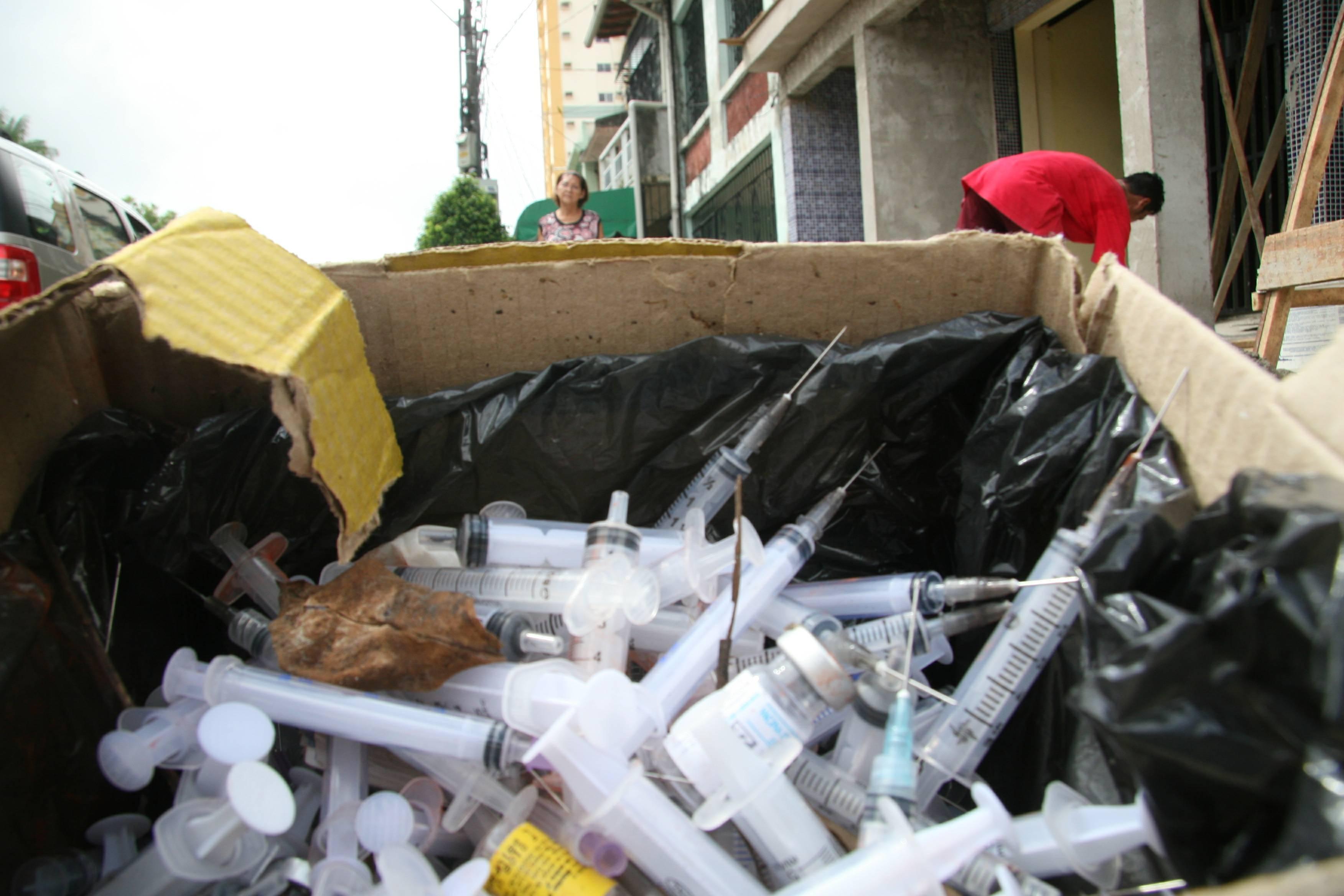 Tratamento de resíduos na saúde