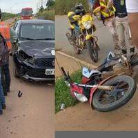 Motociclista morreu no local do acidente.