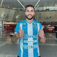 Jogador chegou a Belém para defender o Paysandu.