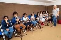 Casa da Música oferece cursos para crianças, adolescentes e adultos