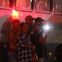 Assaltantes com reféns na noite desta sexta-feira (13), na BR-316, em Ananindeua, antes, por volta das 21h, eles mataram o cabo Jax Garcia, de 39 anos