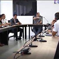 Ualame Machado, titular da Segup, participou do encontro institucional