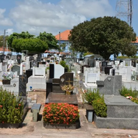 Cemitério Nossa Senhora dos Mártires, em Santarém.