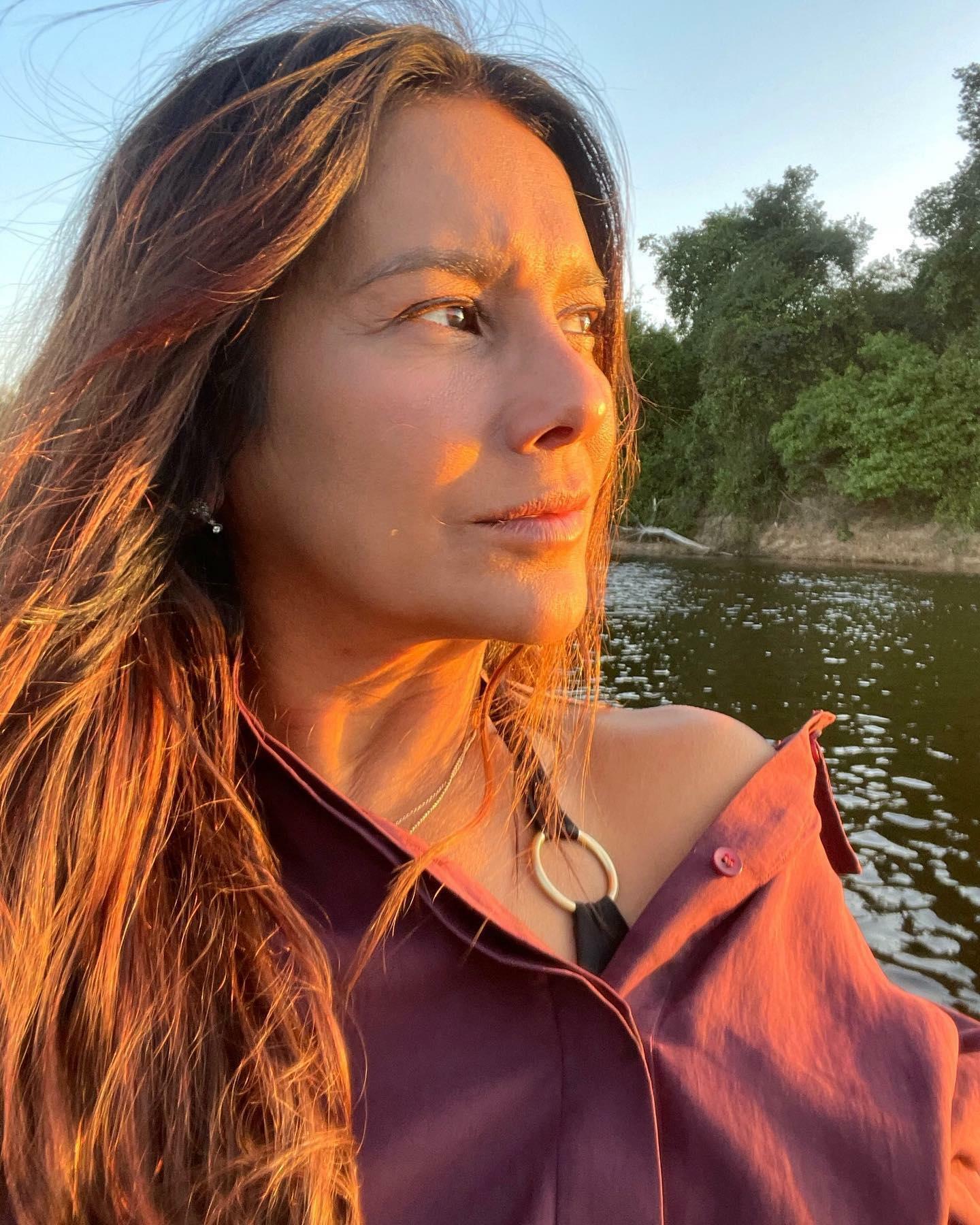 Dira Paes posta selfies durante entardecer no Pantanal | Cultura | O ...
